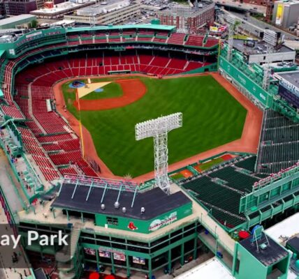 Bird view of Fenway Park